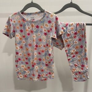 Posh Peanut Floral Pajama Set - Multicolor